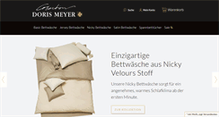 Desktop Screenshot of doris-meyer.de